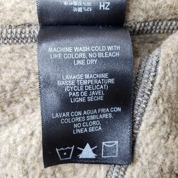 KUHL Men's Size XL Fleece Lined 1/4 Zip Pullover Sweater Heather Brown in VGUC - Picture 7 of 12